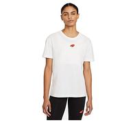 Nike DB9817-100 W NSW TEE BOY Love T-Shirt Womens White XS