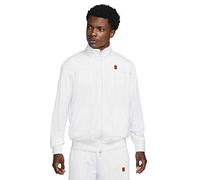 NIKE DC0620-100 M NKCT HERITAGE SUIT JKT Sweatshirt Men's White/White/White XS