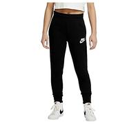 Nike DC7211-010 G NSW Club FT HW FTTD Pant Pants Girl's Black/White Size XS