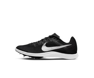 NIKE DC8725-001 Zoom Rival Distance Unisex Black/Metallic Silver-DK Smoke Grey UK 10.5