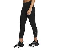 Nike DD0247-010 W ONE Tight MR Crop 2.0 Leggings Womens Black/(White) XS