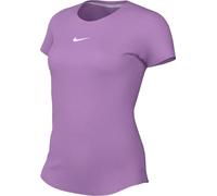 NIKE DD0626-532 W NK ONE DF SS Slim TOP Sweatshirt Women's Rush Fuchsia/White Size L