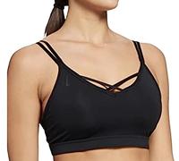 Nike DD1066 W NY DF INDY STRAPPY BRA Sports bra women's black/dk smoke grey M