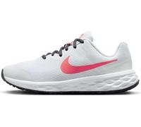 NIKE DD1096-101 Revolution 6 NN (GS) Unisex White/SEA Coral-Gridiron-Laser ORAN UK 3.5