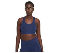 Nike DD1141 W NK DF SWSH ICNCLSH GX BRA Sports bra women's midnight navy/black L