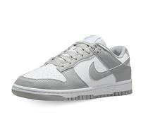 NIKE Women's Dunk Low Sneaker, White Light Smoke Grey, 6.5 UK