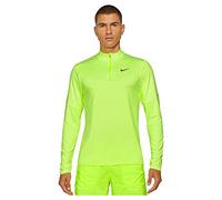 NIKE DD4756-702 M NK DF ELMNT TOP HZ Sweatshirt Men's volt/white/reflective silv Size M