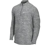 Nike DD4756 M NK DF ELMNT TOP HZ Sweatshirt mens smoke grey/grey fog/reflective silv XL