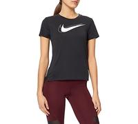 Nike DD4898 W NK DF SWSH Run TOP SS T-Shirt Women's Black/Reflective silv XL