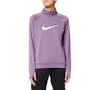 Nike DD4902 W NK DF SWSH RUN HZ MDLYR Sweatshirt women's amethyst smoke/white L