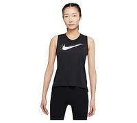 Nike DD4910 W NK DF SWSH RUN TANK Vest women's black/reflective silv XS