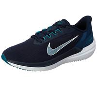 NIKE DD6203-401 Air Winflo 9 Men Obsidian/Barely Green-Valerian Blue UK 6.5