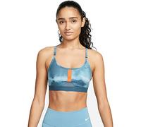 Nike Df Indy Dye AOP Women's Sports Bra Green-Rush Size XL