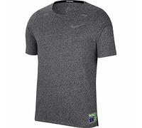 Nike Dfbreath Rise 365 Ff Gx T-Shirt Men's T-shirt - Dk Grey Heather/Reflective Sil, L