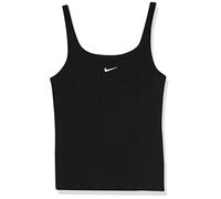 NIKE DH1345-010 W NSW ESSNTL CAMI TANK Sweatshirt Women's Black/White XS