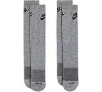NIKE DH3778-073 U NK EVERYDAY PLUS CUSH CREW Socks Unisex Adult PARTICLE GREY/BLACK Size XL