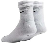 Nike Women's Everyday Training Ankle Socks - White/Black - Size: Medium