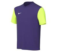 NIKE DH8389-547 Y NK DF Tiempo PREM II JSY SS T-Shirt Unisex Court Purple/Volt/White Size L