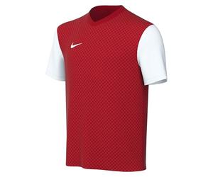 NIKE DH8389-657 Y NK DF Tiempo PREM II JSY SS T-Shirt Unisex University RED/White/White Size L