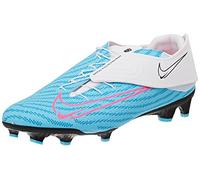 NIKE DH9638-446 Phantom GT2 Academy FlyEase MG Sneaker Unisex Baltic Blue/HOT Punch-White-Laser Blue UK 10.5