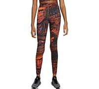 Nike DJ4130 W NSW LGGNG AOP PRNT Leggings women's black/orange S