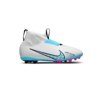 NIKE DJ5613-146 JR Zoom Superfly 9 ACADEMY AG Sneaker Male White/Baltic Blue-Pink Blast UK 5.5