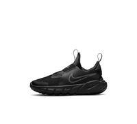 NIKE DJ6038-001 Flex Runner 2 Sneaker Kid Black/Flat Pewter-Anthracite-Photo Blue 6