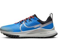 NIKE DJ6159-401 W React Pegasus Trail 4 Women LT Photo Blue/Metallic Silver-Track UK 7.5