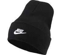 Genuine NIKE Futura JET BLACK Cuff BEANIE ADULT Soft Knit Hat UNISEX DJ6224-010
