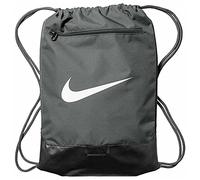 NIKE DM3978-026 NK BRSLA DRWSTRNG - 9,5 (18L) Gym Bag Unisex Adult FLINT GREY/BLACK/WHITE Size MISC
