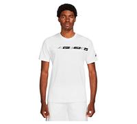 Nike DM4675 M NSW REPEAT SS TOP T-shirt mens white/white/black L