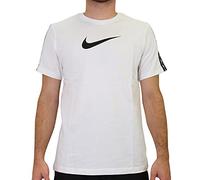 Nike DM4685 M NSW Repeat SS TEE T-Shirt Mens White/Black XL