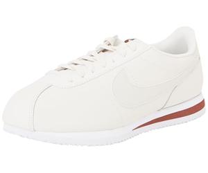 NIKE DN1791 Cortez Leather Women Phantom/Light Bone-White-RED Sepia UK 7.5