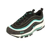 NIKE Air Max 97 SE Sneaker, Black/Sport Turq-Summit White, 5 UK Child