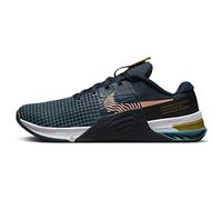 NIKE Metcon 8 Men's Trainers DO9328 (Armory Navy/Obsidian/Cerulean/Arctic Orange 401) UK 10.5 (EU 45.5)