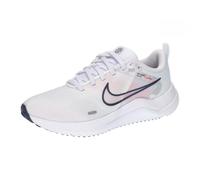 NIKE Downshifter 12 Premium Women's Running Trainers Sneakers Fashion Shoes DX7885 (White/Pearl Pink/Football Grey/Midnight Navy 100) UK7 (EU41)