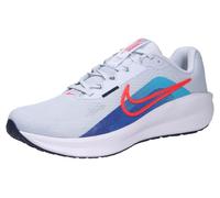 Nike Downshifter 13 Men's Road Running Shoes (FD6454-012, Football Grey/Deep Night/Blue Lightning/Bright Crimson), Football Grey/Deep Night/Blue Lightning/Bright Crimson, 11.5 UK
