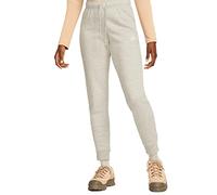 NIKE DQ5174-063 W NSW Club FLC MR Pant Tight Pants Women's Dk Gray Heather/White Size M-S
