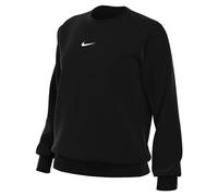 NIKE DQ5733-010 W NSW PHNX FLC OS CREW Sweatshirt Women's Black/sail XL-T