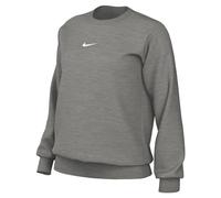 NIKE DQ5733-063 W NSW PHNX FLC OS CREW Sweatshirt Women's DK GREY HEATHER/SAIL Size M-T