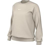 NIKE DQ5733-104 W NSW PHNX FLC OS CREW Sweatshirt Women's LT OREWOOD BRN/SAIL Size M-S