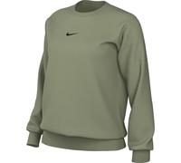 NIKE DQ5733-386 W NSW PHNX FLC OS CREW Sweatshirt Women's OIL GREEN/BLACK Size L-S