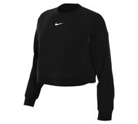 NIKE DQ5761-010 W NSW PHNX FLC OOS CREW Sweatshirt Women's Black/sail M
