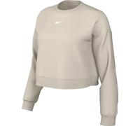 NIKE DQ5761-104 W NSW PHNX FLC OOS CREW Sweatshirt Women's LT OREWOOD BRN/SAIL Size XL-T