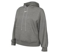Nike Sportswear Phoenix Fleece Womens Over Oversized Pullover Hoodie M Grey Hth/ Whi