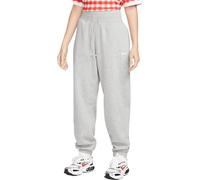 NIKE DQ5887-063 W NSW PHNX FLC HR OS Pant Pants Women's DK Grey Heather/SAIL Size M