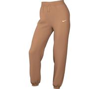 NIKE DQ5887-225 W NSW PHNX FLC HR OS Pant Pants Women's Amber Brown/SAIL Size 2XS