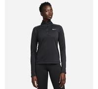 NIKE DQ6377-010 W NK DF PACER HZ Sweatshirt Women's BLACK/REFLECTIVE SILV Size 2XL