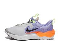 NIKE DR0472-002 Run Flow Sneaker Male Photon DUST/Black-Purple Pulse UK 3.5