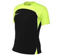 NIKE DR0909-011 W NK DF STRKE III JSY SS T-shirt Women's BLACK/VOLT/VOLT/WHITE Size S